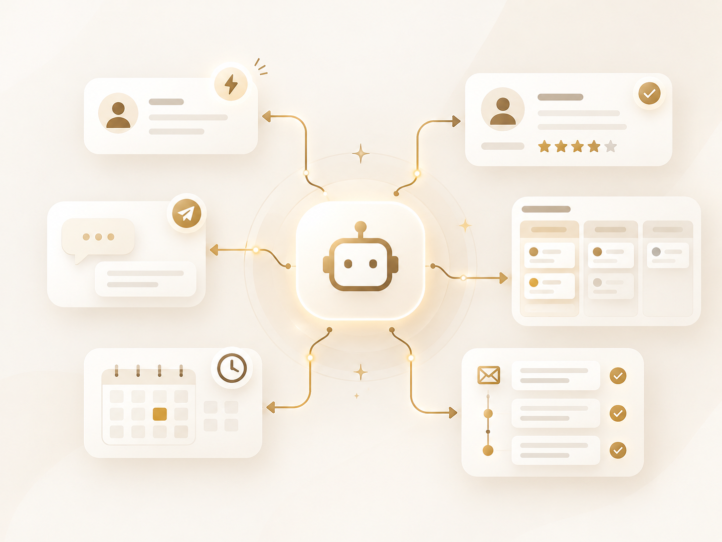 Automation tools: OpenAI, WhatsApp, n8n, Zapier and HubSpot